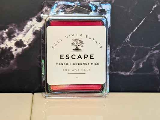 "Escape" Mango and Coconut Milk Wax Melt