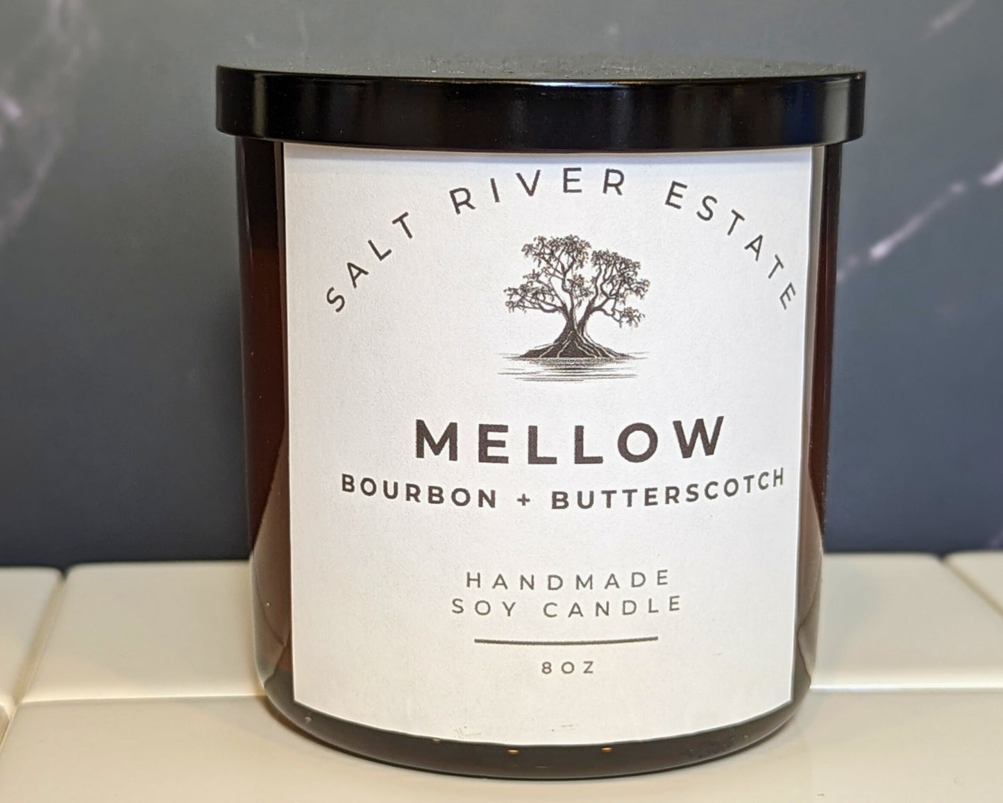 "Mellow" Bourbon and Butterscotch Candle