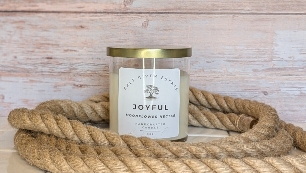 "Joyful" Moonflower Nectar Candle